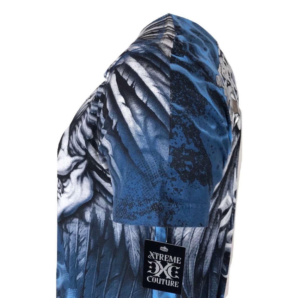 XTREME COUTURE by AFFLICTION T-Shirt SILENT SCREAM - Picture 5 of 8